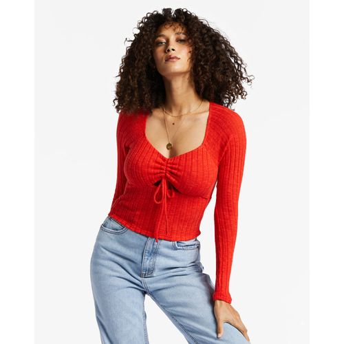 BLUSA PARA MUJER  JUST A FLIRT ROJO BILLABONG