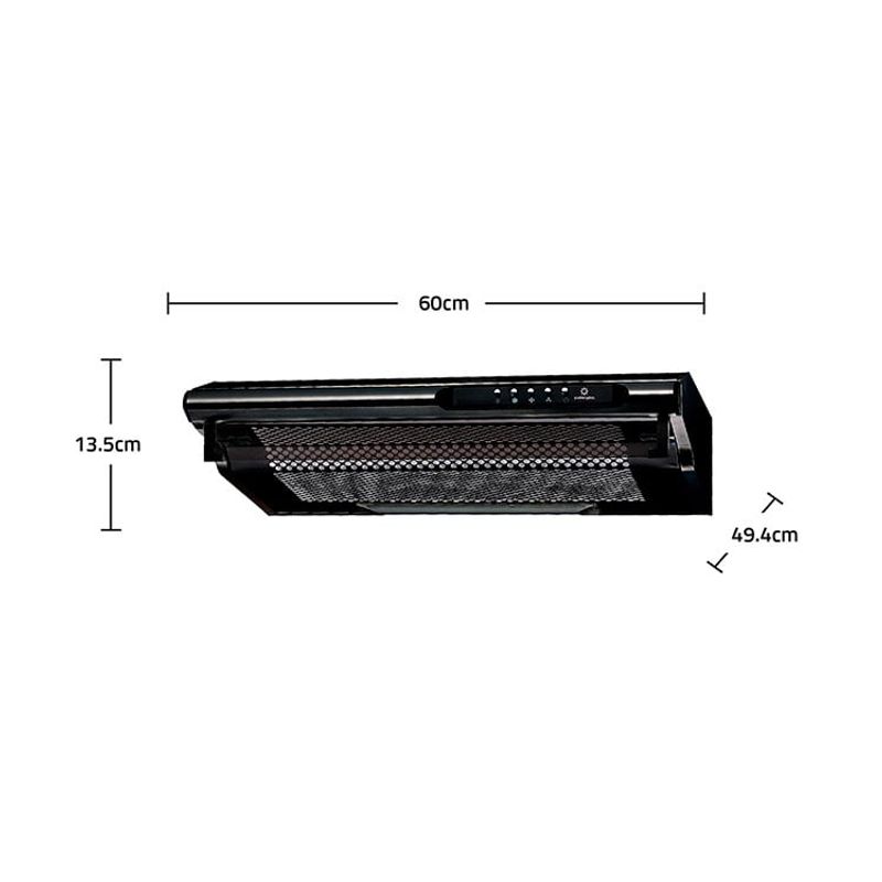 Campana-Extractora-3-Velocidades-Cei-602Ne