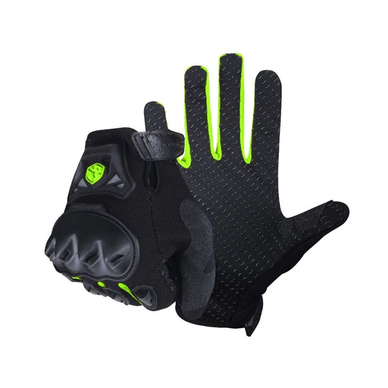 Guantes-Antideslizantes-Proteccion-Motociclistas-Scoyco-MC29-Talla-XL-Verde-