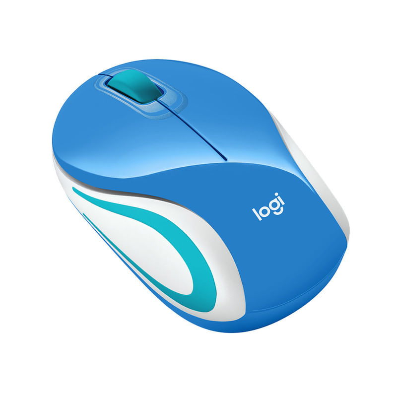 Mouse-Logitech-M187-Mini-Wireless-Ultra-Portable-Blue--910-005360-B-