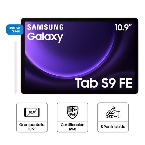 Samsung Galaxy Tab S9 FE 10.9" 6GB RAM 128GB SM-X510NLIDPEO Lavanda