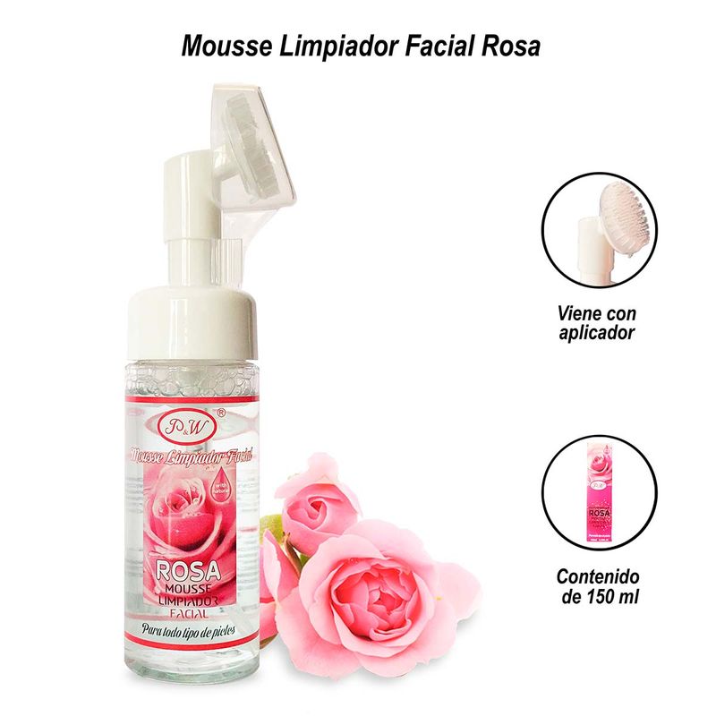 Mousse-Limpiador-Facial-de-Rosas-con-Aplicador-