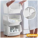 Caja-Organizador-Cesta-Apilable-Verdulero-Frutero-U80-Blanco-X2