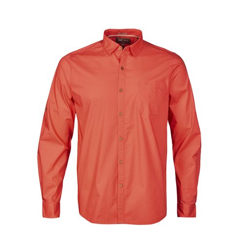 CAMISA PARA HOMBRE ALGODÓN ORGÁNICO GALITON NARANJA ROCKFORD