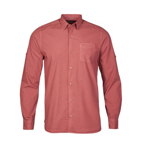 CAMISA PARA HOMBRE ALGODÓN ORGÁNICO LEEDS NARANJA ROCKFORD