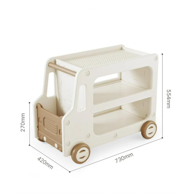 Camion-Estante-Marron-para-Niños