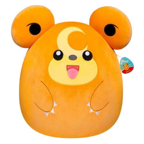 Peluche Squishmallows Teddiursa Pokemon 35Cm