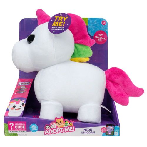 Peluche Adopt Me Unicornio Luces 30Cm