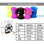 Zapatos-de-Silicona-para-Mascotas-Azul-Talla-XL