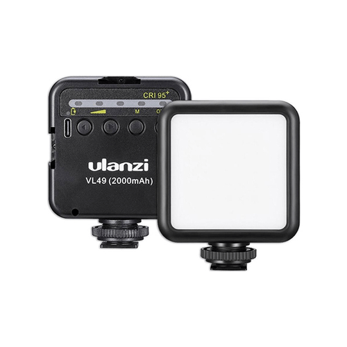 Mini Led Video Recargable Ulanzi Vl49 Cámaras Celulares