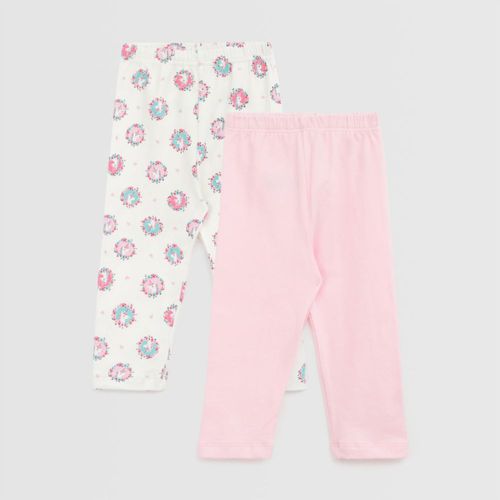 Leggings Pack X2 Bebe Niña Baby Circus