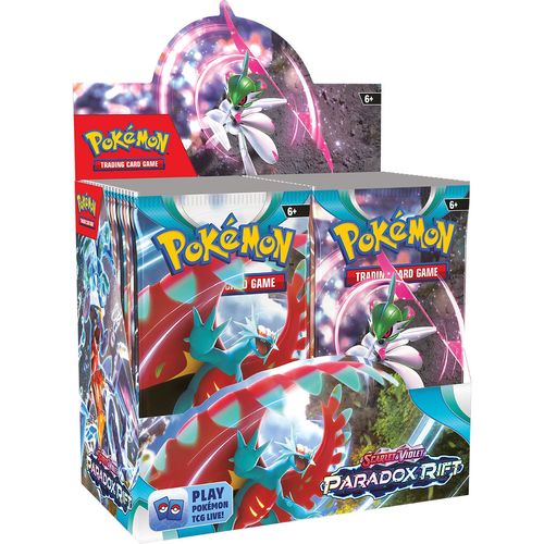 POKEMON TCG PARADOX BOOSTER CAJA INGLES