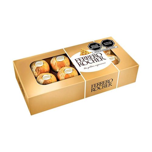 Ferrero Rocher Caja Dorada T8