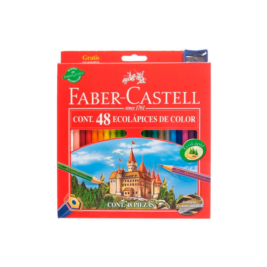 Colores Faber Castell 48 und + sacapuntas