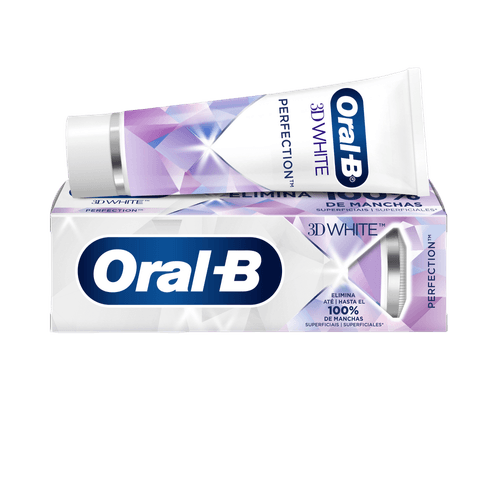 Pasta Dental Oral B 3D White Perfection Micro-Pulidores 75ml