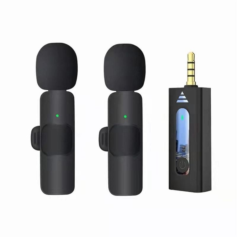 doble-Mini-Microfono-Solapa-inalambrico-recargable-plug-35m-android