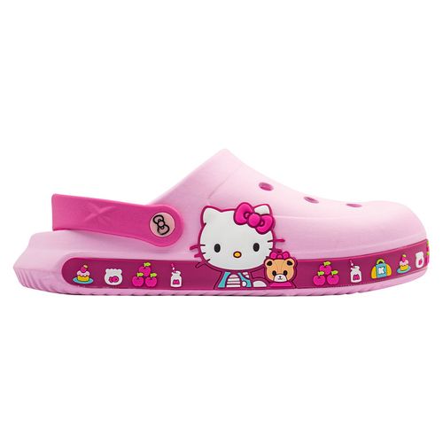 Sandalias Hello Kitty para Niñas tipo Crocs Rosa