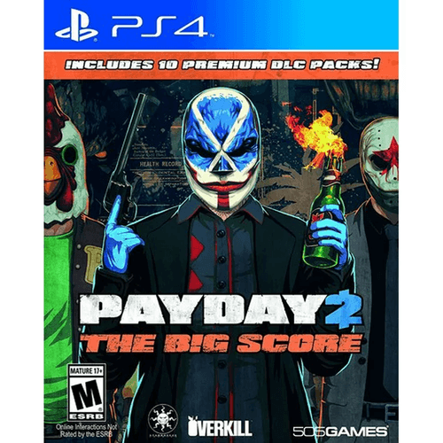 PS4 PAYDAY 2 THE BIG SCORE