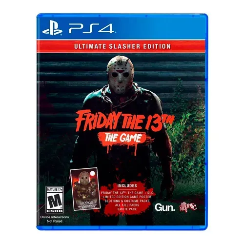 PS4 FRIDAY THE 13TH THE GAME (ULTIMATE SLASHER EDITION)