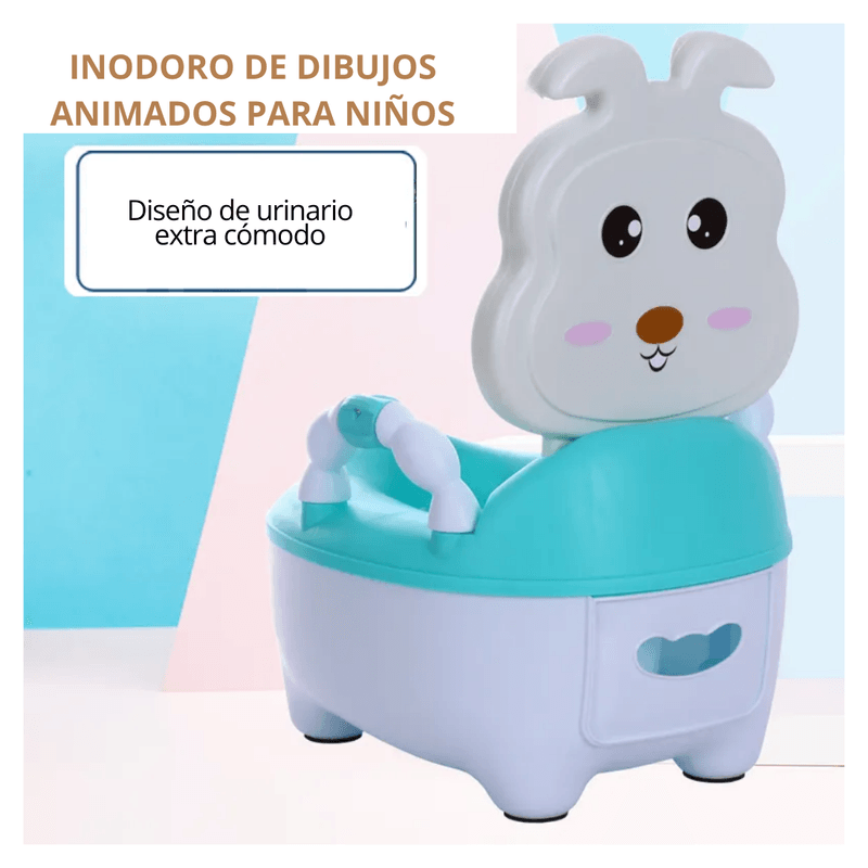 Bacin-Para-Bebe-Baby-Rabbit-Verde-Agua