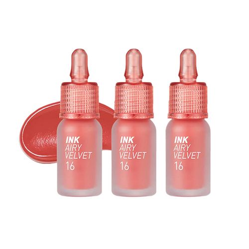 3 TINTA DE LABIOS INK AIRY VELVET N°16 FAVORITE ORANGE PINK – PERIPERA