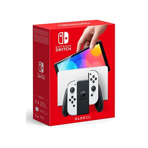 Consola Nintendo Switch OLED 64GB Blanco Versión Japón