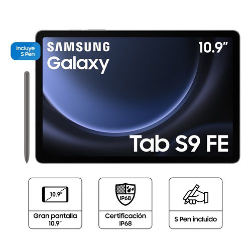 Tablet Samsung S9FE 10.9" 6GB 128GB SM-X510NZADPEO Grafito