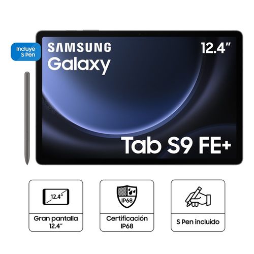 Tablet Samsung S9FE+ 12.4" 8GB 128GB SM-X610NZADPEO Grafito