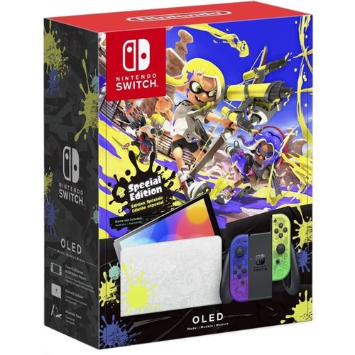 Consola Nintendo Switch Oled Splatoon Versión Japón