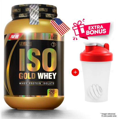 Proteína Iso Gold Whey 1.1 KG Vainilla