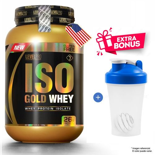 PROTEÍNA ISO GOLD WHEY DE 1100 GRAMOS CHOCOLATE