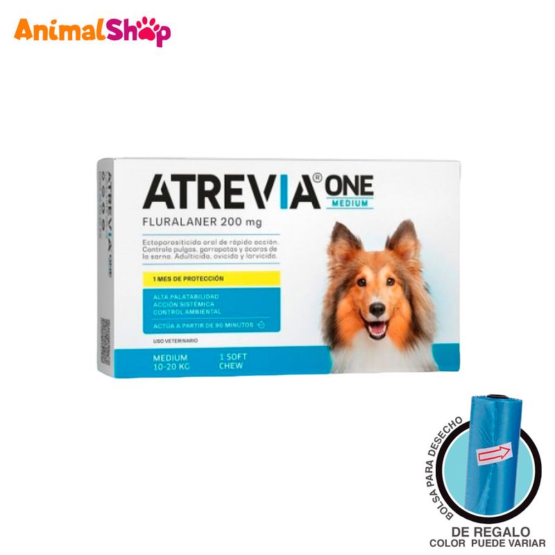 Atrevia-One-Medium-200Mg-X-1-Tab---Perros-De-10-A-20Kg