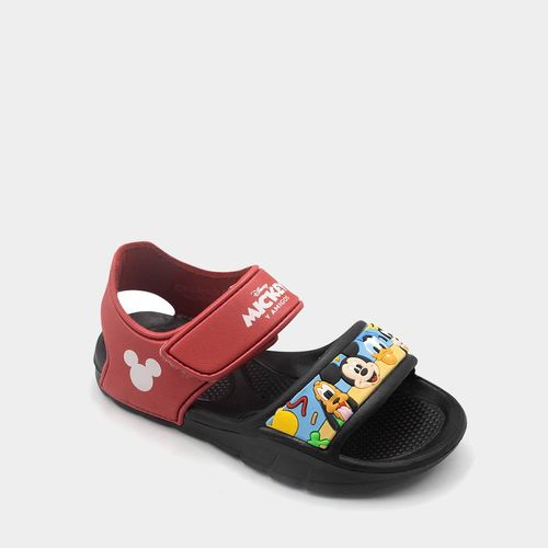 Sandalias Casual Childrens Club Pre Escolar 2Mc738 Mickey Sintetico