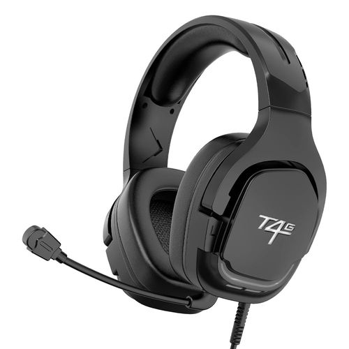 Audífonos gamer T4G Blackhawk conexión 3.5mm, negro