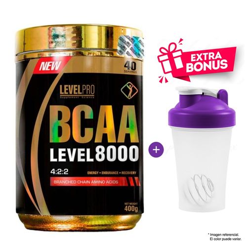 Aminoácidos Bcaa Level 8000 400Gr Watermelon