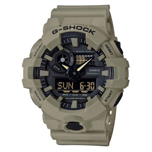 Reloj G-Shock Resina Beige con Negro GA-100L-8A G-SK-38