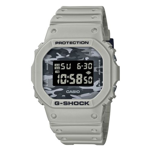 Reloj de Resina G-Shock DW-5600CA-8 Gris Claro G-SK-48