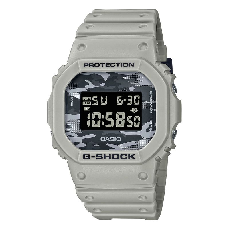 Reloj-de-Resina-G-Shock-DW-5600CA-8-Gris-Claro-G-SK-48