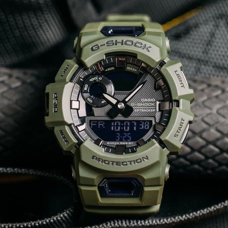 Reloj-G-Shock-Resina-Verde-Oscuro-con-Negro-GBA-900UU-3A-G-SK-88