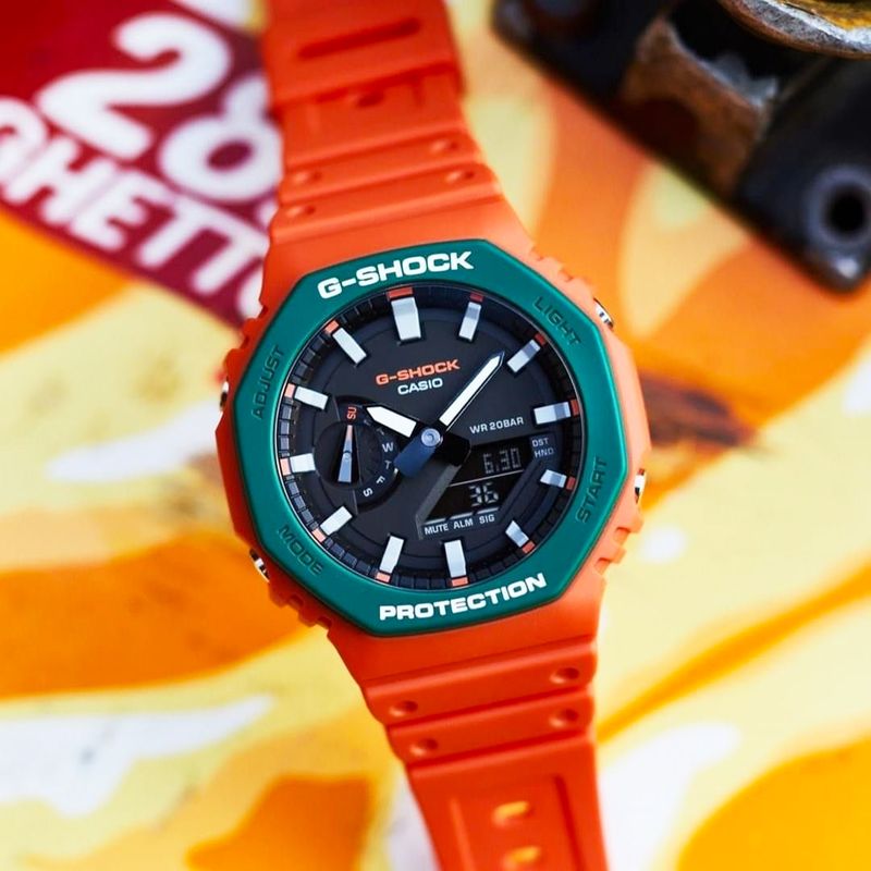 Reloj-G-Shock-Resina-Verde-con-Negro-y-Naranja-GA-2110SC-4A-G-SK-95