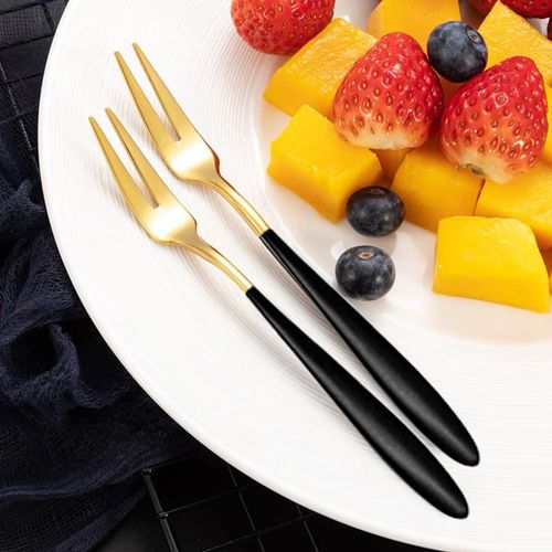 Set x 4 mini tenedores Todo para Compartir Orange
