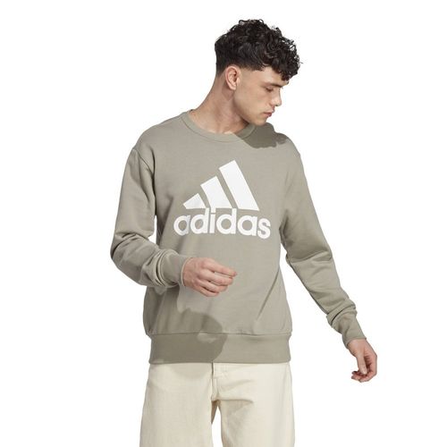 Polera Deportiva Adidas Essentials Logo IC9328 Kaki