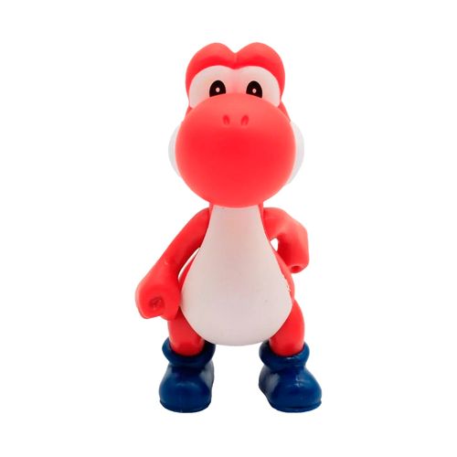 Muñeco Super Mario - Figura Yoshi Rojo Colección 12 cm