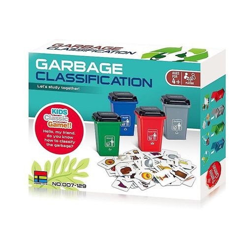 Juego didáctico - Clasificación de basura reciclaje