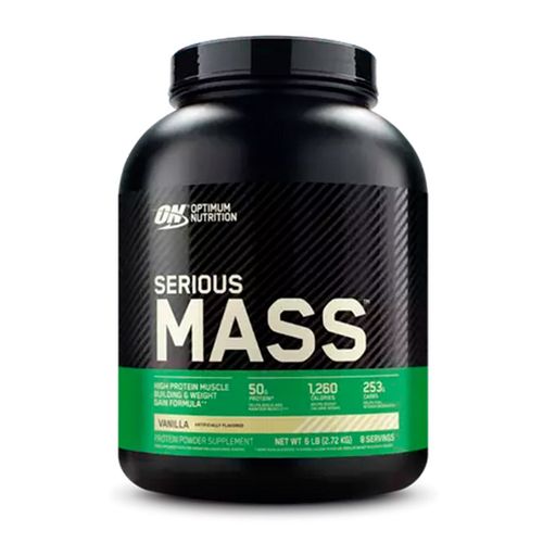 GANADOR DE MASA SERIOUS MASS 6LB VAINILLA - OPTIMUM NUTRITION