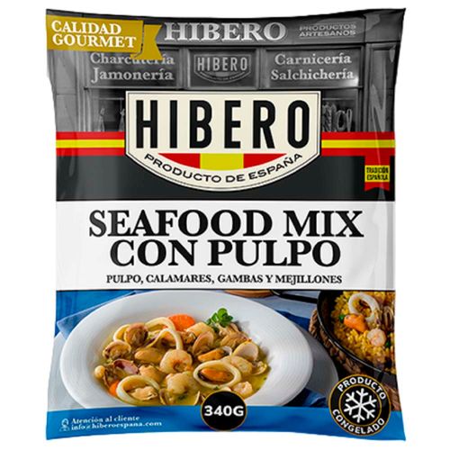 Mix Seafood con Pulpo HIBERO Bolsa 340g