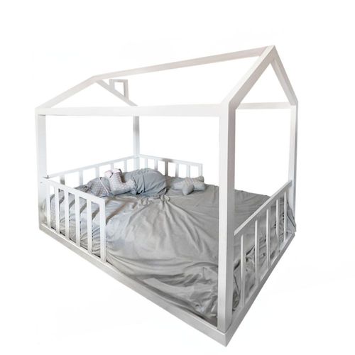 Cama Mi Madera Perfecta Ms Paris 2 Plazas Blanco