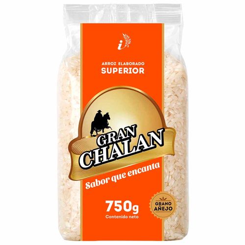 Arroz Superior Añejo GRAN CHALAN Bolsa 750g