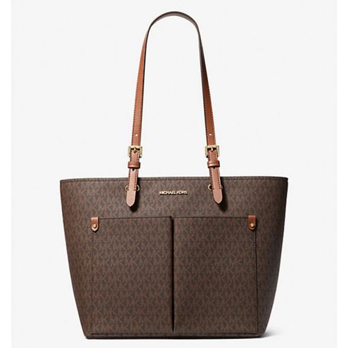 Cartera Tote Michael Kors Jet Set Pocket-Tote - Vainilla