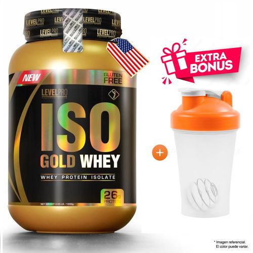 PROTEÍNA ISOLATADA ISO GOLD WHEY 1.1KG CHOCOLATE